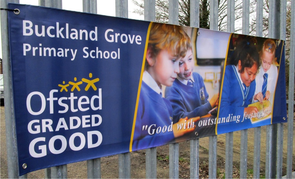 Ofsted Banners  for Schools Signs 4 Schools